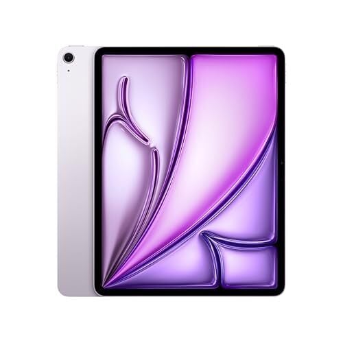 Apple iPad Air 13-inch (M4): Liquid Retina Display, 128GB, 12MP Front/Back Camera, Wi-Fi 7 with Apple N1, Touch ID, All-Day Battery Life &mdash; Purple